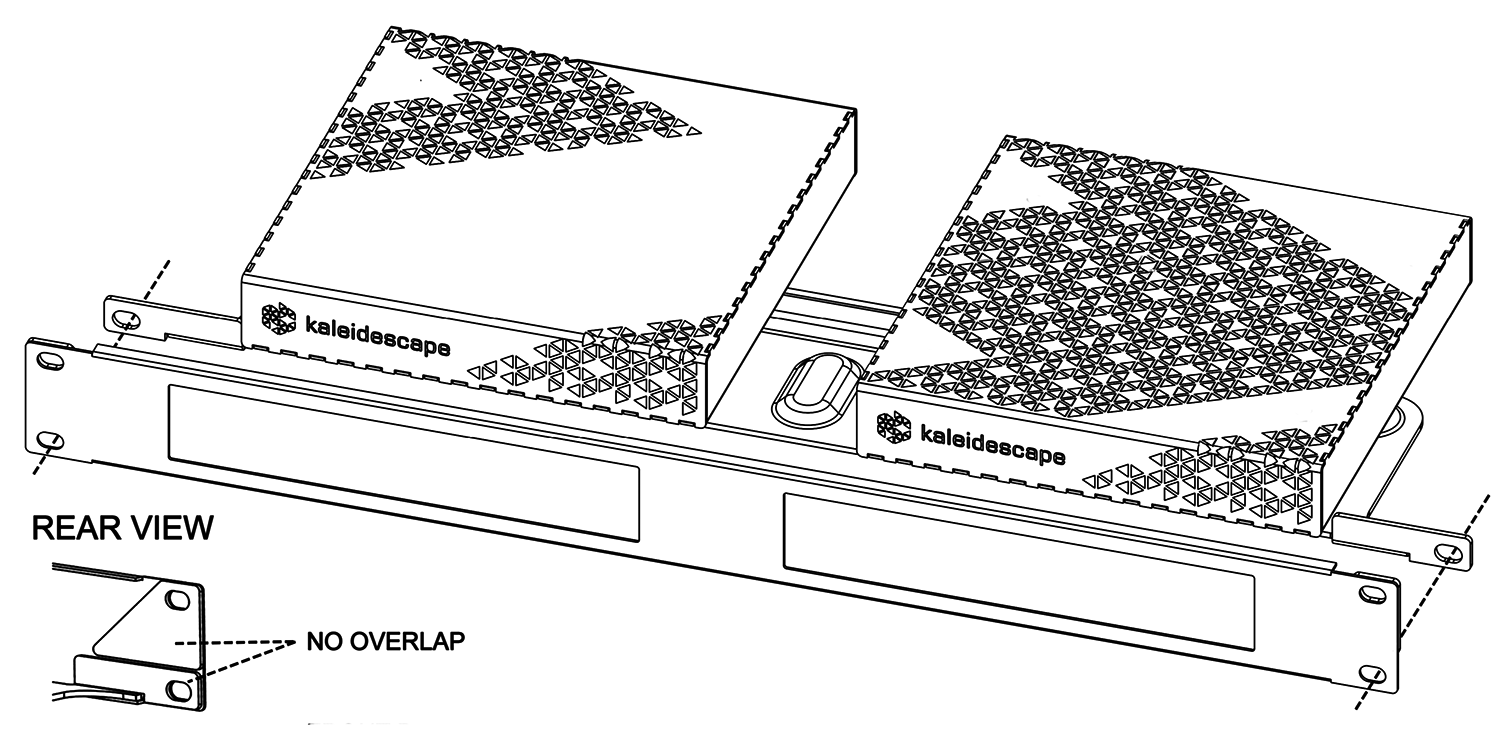 Strato E and Mini Terra Prime add rackshelf front panel